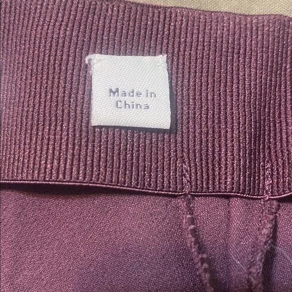 Vince Purple Stretch Side Zip Career Pants - Picture 5 of 10